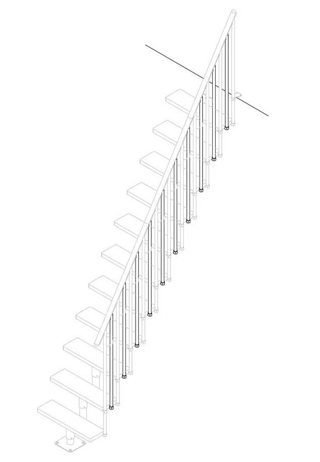 Middle baluster for DALLAS staircase  Test123