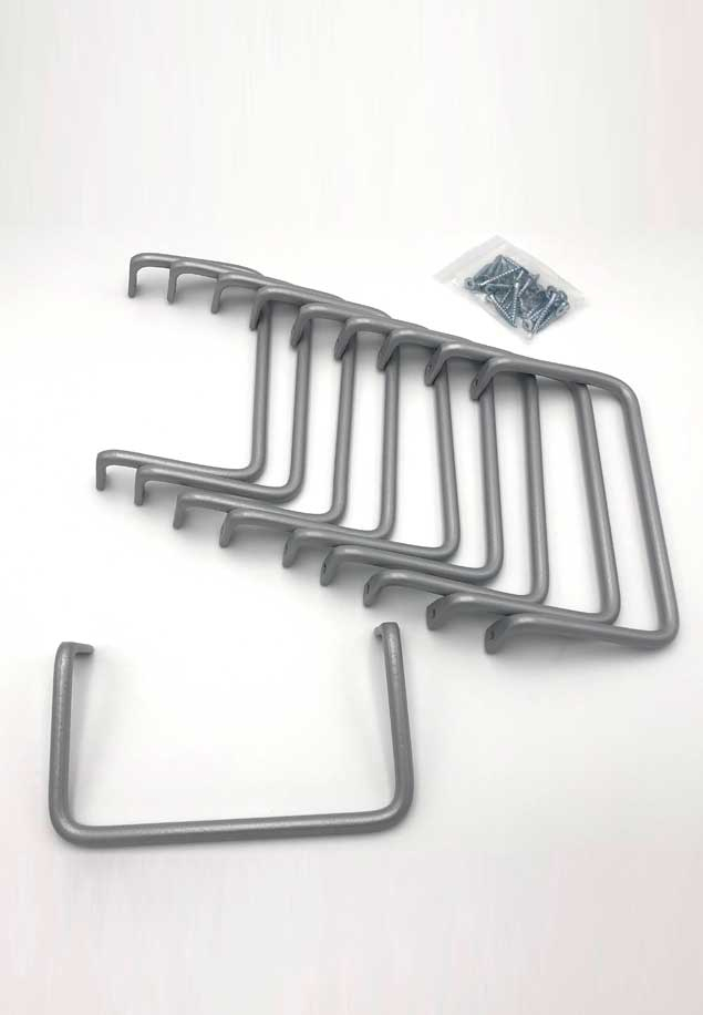 Riser bars for modular staircases 20 pcs  Test123